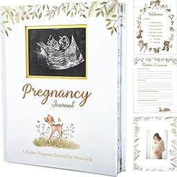 ojustbeok Pregnancy Journal Memory Book for Expecting Mom 7 Chapters Pregnancy Scrapbook Photo Album Pregnancy Keepsake Book for Mom to be Baby Memory Book Mom Book Diary for First Time Moms Gifts-image-63