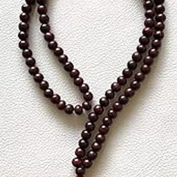 BhayaJi Red Sandalwood Rosary with Tassel Chandan Mala for Mantra Jaap 108+1 Beads Japa Mala | Positive Effect Vastu Crystal Healing Unisex Jaap Mala Use as Bracelet & Necklace-image-96