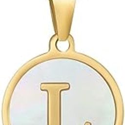 Letters L Type Pendant Necklace Girls N Women-image-36