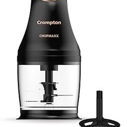 Crompton ChopMaxx Electric Vegetable Chopper | 300 Watts Motors | Twin S-Shaped Ninja food grade blades | 800 ml see through food grade bowl | Whisking attachment | Easy to clean & Store-20