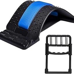 Back Stretcher for Pain Relief + (1 Finger Gripper Physiotherapy Equipment Free) Multi-Level Back Support for Lower & Upper Muscle Pain Relief Spinal Curve Back Relaxation Device for Bed,Chair,Car.-image-82