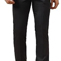 cantabil Men's Checkered Non Plated Regular Fit Formal Trouser (P_MSTF00071)-picture-38