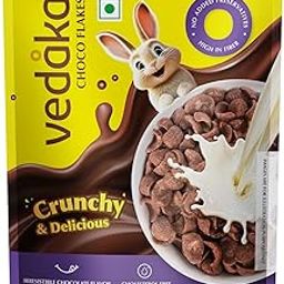 Amazon Brand - Vedaka Choco Flakes | 1.2 Kg | Irresistible Chocolate Flavor | Crunchy and Delicious | High in Fiber | No Added Preservatives-19