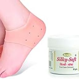 Combo Pack includes Silky Soft Foot Care Cream for Rough, Dry, and Cracked Heel | Silky Soft Herbal Glycerine Liquid for Natural Moisturisation of skin(face/body) (Combo Pack) New-image-63