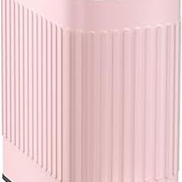 TrashAid Pink Bathroom Trash Can, 1.6 Gallon Stainless Steel Small Garbage Can with Lid, Step Pedal, Cute Wastebasket for Bathroom, Office, Bedroom, RV, Pink-picture-26