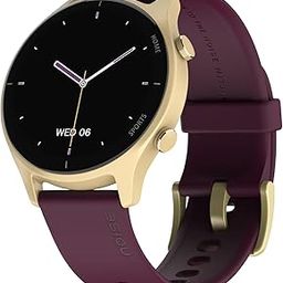 Noise Twist Bluetooth Calling Smart Watch with 1.38" TFT Biggest Display, Up-to 7 Days Battery, 100+ Watch Faces, IP68, Heart Rate Monitor, Sleep Tracking (Gold Wine)-24