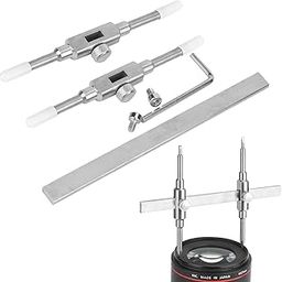 flexman 10~130mm Stainless Steel Lens Spanner Wrench, Dual Tip Camera Lens Open Tool Set, Professional Curved Double Sided Pointy Flat Tips Lens Removal Tool-image-15
