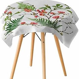 MERISHOPP®Tropical Plants Crane Printed Tablecloths Waterproof Polyester 140 * 260CM I|Home & Garden | Kitchen, Dining & Bar | Linens & Textiles |1 Piece Tablecloth-image-50