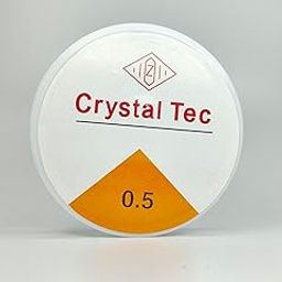 0.5mm Stretchy Clear Elastic Stretch Crystal Thread String Cord for DIY Necklace Jewellry Making and Craft Bracelet Beads Thread Making 10m (0.5 mm)-93