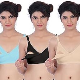 Women's Nursing Bra (Pack of 3)-image-26