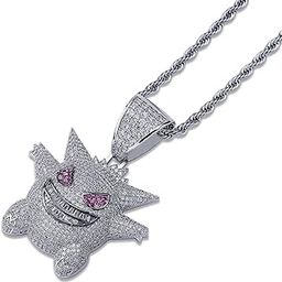 Monstrous Marvel Pendant for Men | Stylish Statement Chain for Party, Casual | Bold & Unique Fashion Jewelry for Boys-image-16