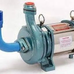 V-Guard 1Hp Openwell Submersible Pump for Lifting Water Single Phase 220V with Cable and Starter (Multicolour)-42