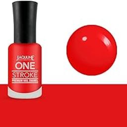 Jaquline USA One Stroke Nail Paint | Chip Resistant | Gel Finish| Seamless Application | Long-lasting | Chemical Free|Red Roses # J02| 8ml-image-33