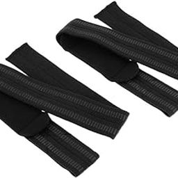 Loom Tree 1 Pair Weightlifting Wrist Wraps Strength Training Support Braces Black-image-96