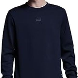 Polyester Blend Men's Round Neck Sweatshirt-picture-12
