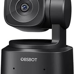 OBSBOT Tiny SE FHD PTZ Webcam with Smart Tracking | 1080p@100fps, 720p@120fps Resolution | Noise-Canceling Mic | 4X Digital Zoom | AI Tracking Auto Focus, Staggered HDR | Hand Gesture Control | Grey-18