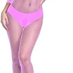 Fishnet Body Stocking Lingerie Fishnet Bodysuit Crotchless Lingerie for Women's -STK273-image-46