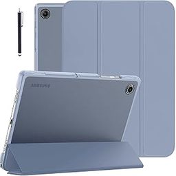 Robustrion Cover for Samsung Tab A9 Plus Cover Case 11 inch, Flip Cover Case for Samsung Galaxy Tab A9 Plus Cover/Tab A9+ Tablet Cover with Translucent Back [Auto Sleep/Wake Support] - Blue Grey-picture-6