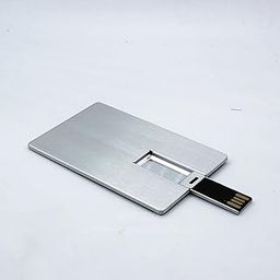 CleverlyGifted® 128GB Metal Ultra-Slim Credit Card USB 2.0 Flash Drive, Metal Silver, High-Speed Data Transfer, Upto 10mbps, 1Pc-picture-15