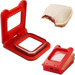 OXGO Sandwich Cutter and Sealer, Sandwich Maker for Kids Lunch Uncrustable Sandwich Maker-Easy for School Lunchbox and Bento Box-picture-30