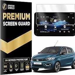 Spartan Shield Touch Screen Guard Protector For TATA TIAGO EV (7 Inch) XT, XZ+, XZ Plus Tech Lux | Anti Scratch | Anti Glare | Infotainment System Accessories [Not Tempered Glass]-17