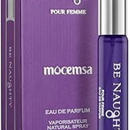 Mocemsa Be Naughty Pour Femme Long Lasting Luxury EDP Perfume Travel Pack Fragrance Crafted in Spain, 25ml-image-28
