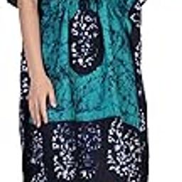 Pure Cotton Maternity Short Kaftan Gown/Maternity WEAR/Maxi Dresses/Feeding Nighty/Comfortable WEAR Women's Pure Cotton Nightwear Dress Gown-30