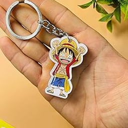 Luffy Double-Sided Printed Keychain for Anime Fans/for Gifting-picture-20