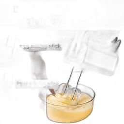 MORZ™ Powerful 800W Electric Hand Mixer - 5 Speed Settings, Stainless Steel, Dough Kneading, Cake Baking, Whipping Cream-picture-6