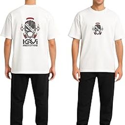 Men's Oversized White Oversized T-Shirt & Jogger Pant Combo | All-Day Comfort Wear-picture-19