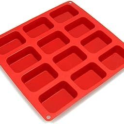 Leawall 12-Cavity Silicone Mould for Soap Making Molds for Making Handmade Soap, Chocolate, Soap Candles, Cake, Pudding, Resin Candy Muffin Bakeware Mould and Jelly ll 75 Grm soap(Multicolor)-picture-21