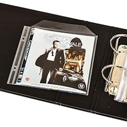 Blu-ray Storage Bundle Pack - 50 Blu-ray Protective Sleeves Plus 2 Binders – Optimal Storage and Organizer (10265)-31
