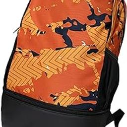 SAZ DEKOR Soccer Backpack Lightweight Sports Backpack Rucksack Travel Gym Bag Orange-image-40