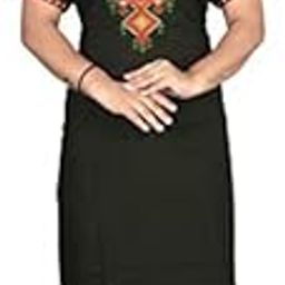 Women's Printed Night Gown Maxi Soft Cotton Nightwear Nighty for Ladies-image-65