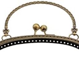 2xMetal Frame Kiss Clasp Lock Arch for Purse Coins Bag #6 | Purse Handles, Frames & Feet | Foundations & Undergarments | Sewing-image-73