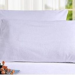 LINENWALAS Classic 5 Star Hotel Pillow, Set of 2 Pillow with Pillowcovers in King Size, Pillow Covers with Envelope Closure in Solid White-3