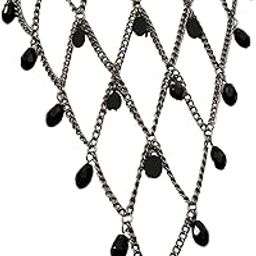 Golden Chimes Leg Chain for Women and Girls Fashion Hip Chain for Women | Gold Toned Multilayered Moon Charm Leg Chain | womens-image-79