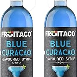 Fruitaco Blue Curacao Syrup 375 ml for Mocktails, Cocktails Pack of 2-picture-18
