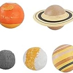 HEAVENGLOW 9Pcs Portable Colorful Early Soft Planet Ball for Kids-image-27