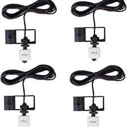 Polo Star Magnetic Float Sensor Switch for Liquid Water Level Controller | Water Tank | Pipe Mount | Top - Vertical Mount | Fit & Forget Design | 2 MTR Heavy Cable | with Reversable NO – NC Pack of 4-101