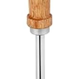 Embassy Stainless Steel Potato Masher with Wooden Handle | Size 3 | Diameter - 8.3 cms | Ideal for mashing Vegetable/Pav Bhaji/Baby Food | Smasher for Kitchen-11