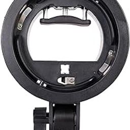 CALANDIS™ S Type Bracket Accessory for Flash Light Speedlite Snoot Flash Snoot Softbox 15.5cmx4.5cmx26.5cm | Flash Brackets | Flashes & Flash Accessories-31