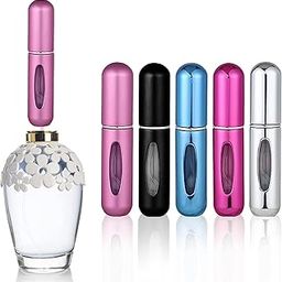 MDDRUIQI Perfume Atomizer Bottle - Refillable, Portable Travel Accessories for Women - Outdoor and Traveling Essentials (5ML, 5 Pack) - Stocking Stuffers-picture-48
