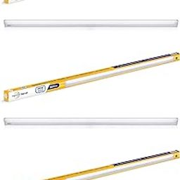 wipro Garnet 26W LED Batten for Living Room & Bedroom | Bright & Energy Efficient Tubelight for Home | Cool Day Light (6500K) with 2600 lumen|4Feet, Pack of 3-24