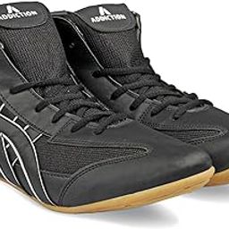Kabaddi Shoes/Wrestling Shoes for Men, Women Black Color-image-8