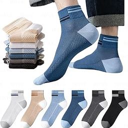 Cotton Ankle Length Socks for Men & Women – Pack of 6 Multicolor Soft Breathable Socks – Stretchable, Durable, Skin-Friendly Casual Socks for Daily Use, Gym, Sports & Office Wear-image-23