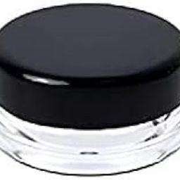 M.C. PIPWALA Empty Acrylic San Jar Transparent Cosmetic Container with Leakproof Inner lids for Lip Balms, Lip Scrubs, Body Butters, Eyeshadow, Makeup & DIY Cosmetics Beauty Products 6pcs-0