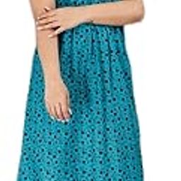 maya print Women's Pure Cotton Regular Rajasthani Nighty Jaipuri Gown Maxi-picture-48