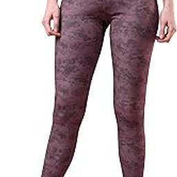 Women's High Rise Skinny Fit Activewear Printed Tights with Quick Dry, SPF50+ for Running, Gym and Sports-image-96