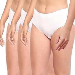 BASIICS Tease 2 Please Hipster Full Brief Antimicrobial Panty for Women (Pack of 3)-image-78